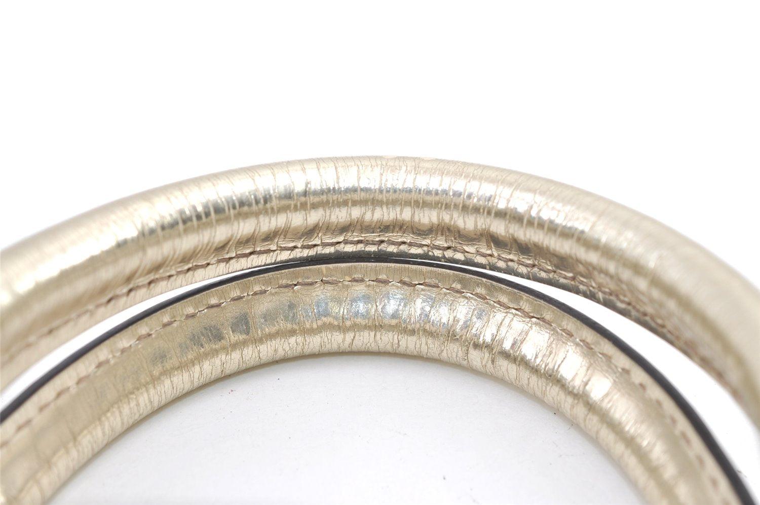 Authentic GUCCI Vintage Hand Boston Bag Purse GG PVC Leather 193604 White 0838K