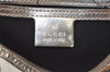Authentic GUCCI Vintage Hand Boston Bag Purse GG PVC Leather 193604 White 0838K
