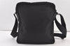 Auth PRADA Viaggio Nylon Leather Shoulder Bag V161 Black 0839K