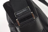 Auth PRADA Viaggio Nylon Leather Shoulder Bag V161 Black 0839K