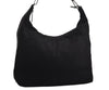 Authentic GUCCI Vintage Shoulder Bag Nylon Leather Black 0840K