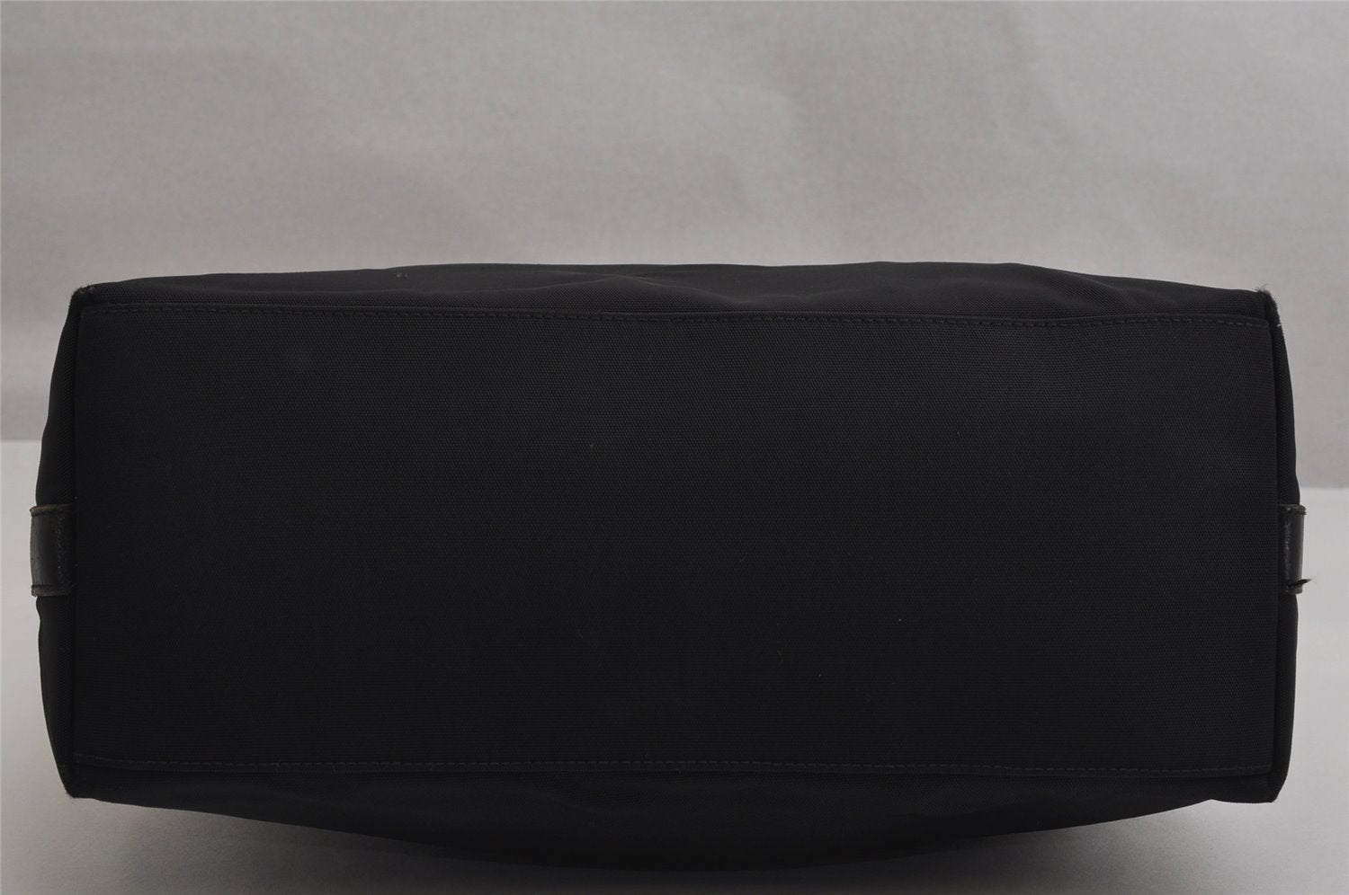 Authentic GUCCI Vintage Shoulder Bag Nylon Leather Black 0840K