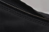 Authentic GUCCI Vintage Shoulder Bag Nylon Leather Black 0840K