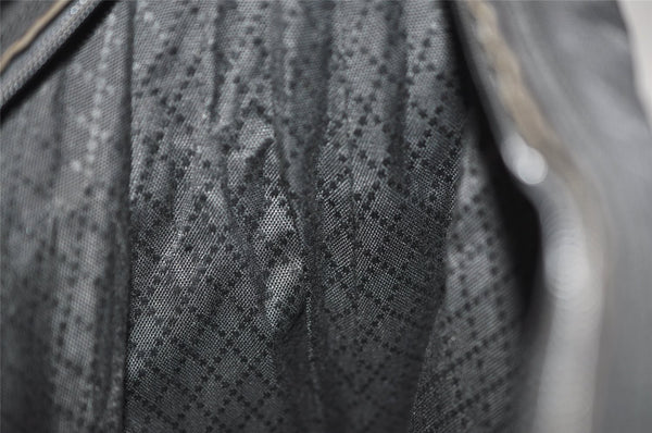 Authentic GUCCI Vintage Shoulder Bag Nylon Leather Black 0840K