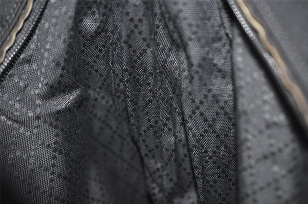 Authentic GUCCI Vintage Shoulder Bag Nylon Leather Black 0840K