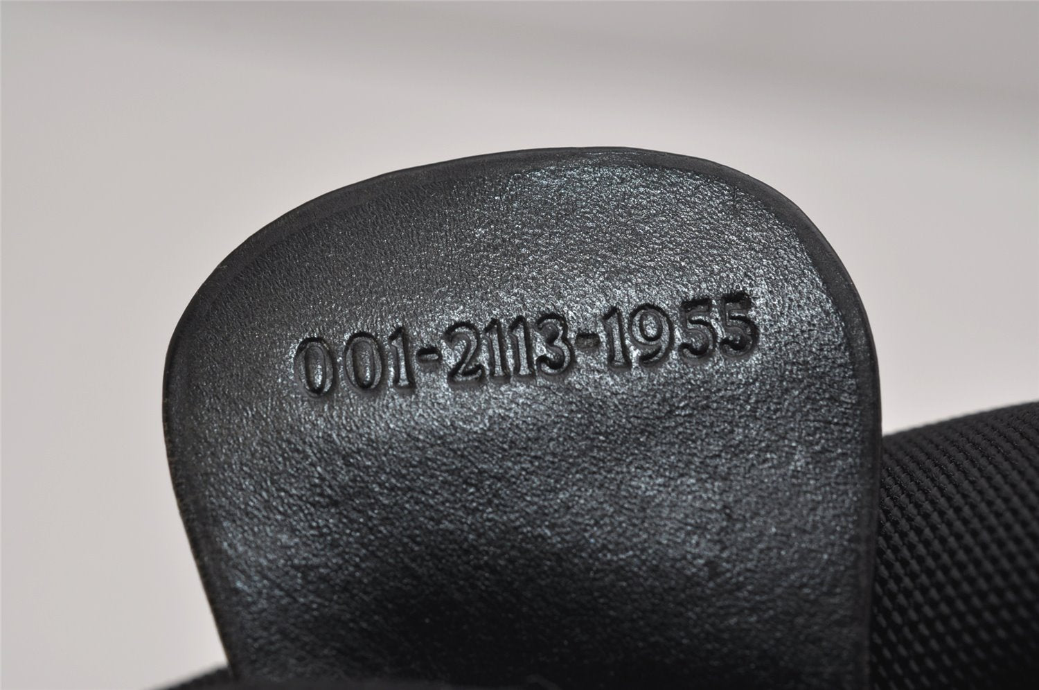 Authentic GUCCI Vintage Shoulder Bag Nylon Leather Black 0840K