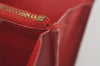 Auth Louis Vuitton Epi Pochette Porte Monnaie Credit Wallet Red M63577 LV 0841I