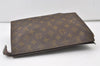 Auth Louis Vuitton Monogram Poche Toilette 26 Cosmetics Pouch Old Model LV 0841J