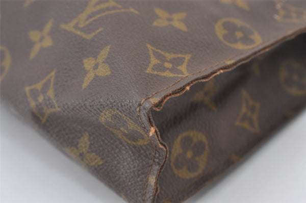 Auth Louis Vuitton Monogram Poche Toilette 26 Cosmetics Pouch Old Model LV 0841J