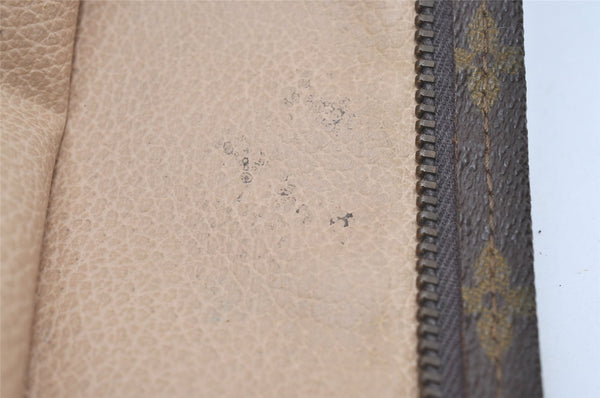 Auth Louis Vuitton Monogram Poche Toilette 26 Cosmetics Pouch Old Model LV 0841J