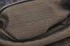 Authentic FENDI Vintage Zucca Shoulder Tote Bag Canvas Leather Brown Junk 0841K