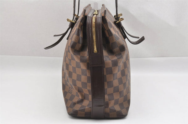Authentic Louis Vuitton Damier Chelsea Shoulder Tote Bag N51119 LV 0842J