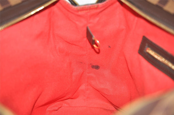 Authentic Louis Vuitton Damier Chelsea Shoulder Tote Bag N51119 LV 0842J