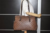 Authentic Louis Vuitton Damier Chelsea Shoulder Tote Bag N51119 LV 0842J
