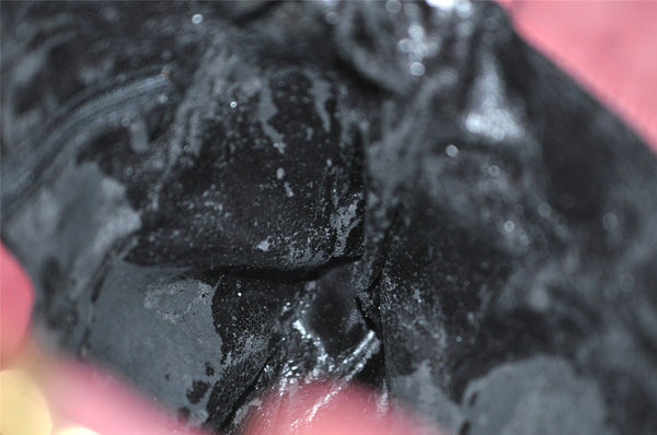 Authentic GUCCI Bamboo 2Way Shoulder Hand Bag Suede Leather Bordeaux Junk 0842K