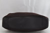 Authentic GUCCI Bamboo 2Way Shoulder Hand Bag Suede Leather Brown Junk 0843K