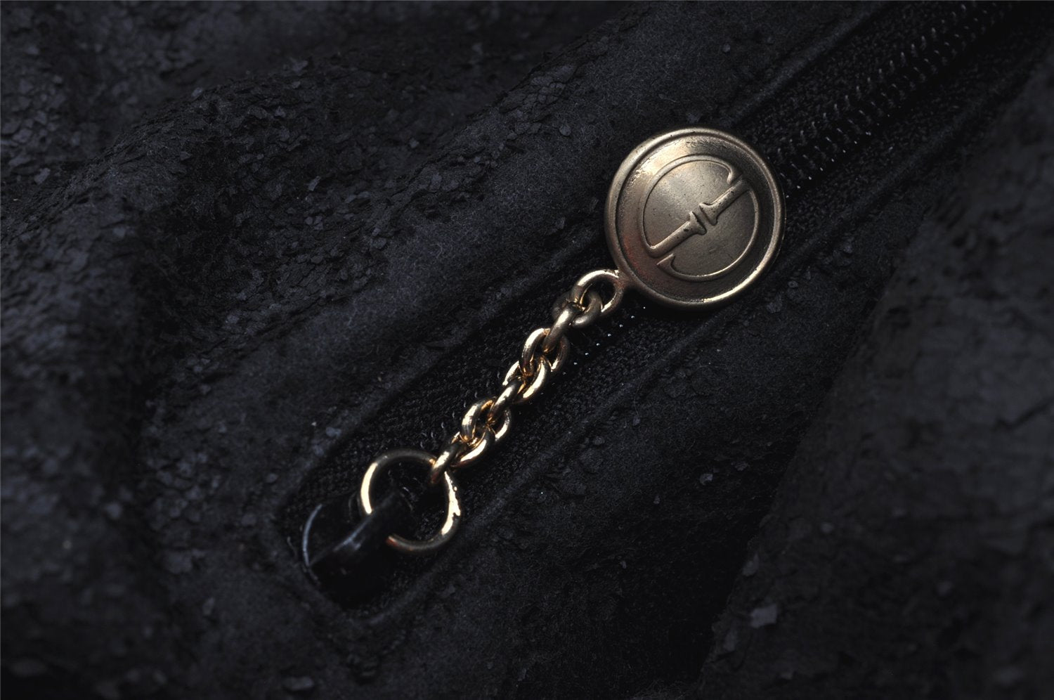 Authentic GUCCI Bamboo 2Way Shoulder Hand Bag Suede Leather Brown Junk 0843K