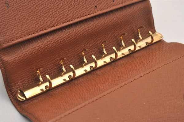 Authentic Louis Vuitton Monogram Agenda PM Notebook Cover R20005 LV 0844I