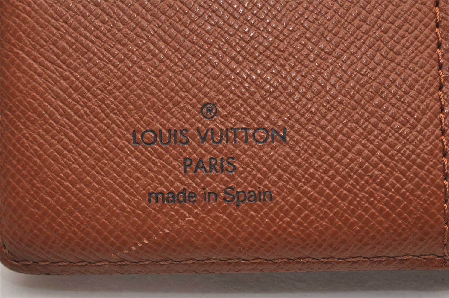 Authentic Louis Vuitton Monogram Agenda PM Notebook Cover R20005 LV 0844I