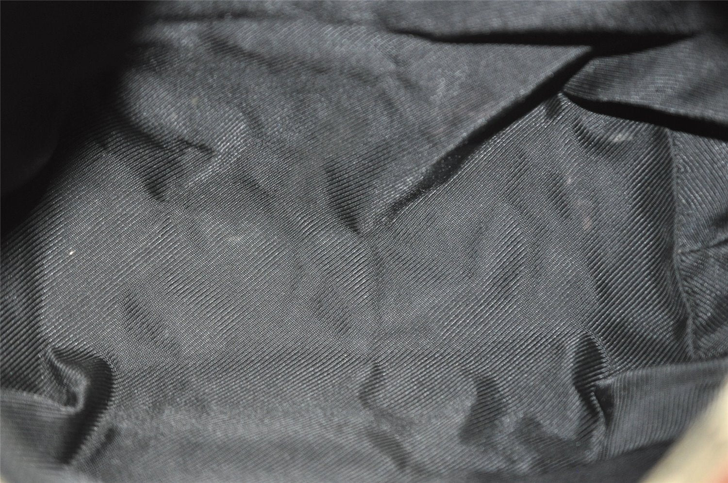 Authentic GUCCI Shoulder Tote Bag GG Canvas Leather 0190402 Black Red 0844K