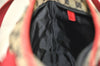 Authentic GUCCI Shoulder Tote Bag GG Canvas Leather 0190402 Black Red 0844K