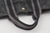 Authentic HERMES Fourre Tout MM Hand Tote Bag Canvas Black 0845J