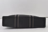 Authentic HERMES Fourre Tout MM Hand Tote Bag Canvas Black 0845J
