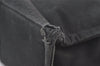 Authentic HERMES Fourre Tout MM Hand Tote Bag Canvas Black 0845J