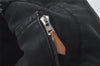 Authentic HERMES Fourre Tout MM Hand Tote Bag Canvas Black 0845J