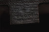 Authentic GUCCI Web Sherry Line Tote Bag GG Canvas Leather 137396 Brown 0845K