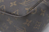 Auth Louis Vuitton Monogram Trousse Toilette 28 Clutch Hand Bag M47522 LV 0846J