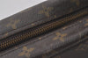 Auth Louis Vuitton Monogram Trousse Toilette 28 Clutch Hand Bag M47522 LV 0846J