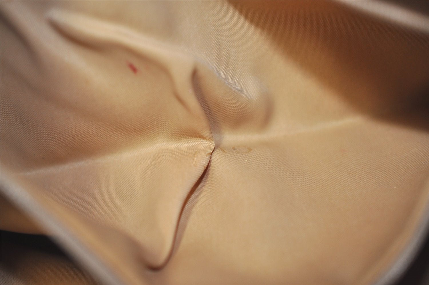 Authentic GUCCI Vintage Bamboo Shoulder Hand Bag Leather 0013865 Beige 0847I