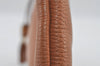 Authentic GUCCI Bamboo Clutch Hand Bag Purse Leather 376858 Brown 0848I