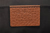 Authentic GUCCI Bamboo Clutch Hand Bag Purse Leather 376858 Brown 0848I
