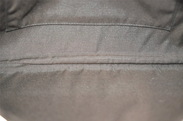 Authentic GUCCI Bamboo Clutch Hand Bag Purse Leather 376858 Brown 0848I