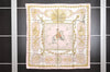 Authentic HERMES Carre 90 Scarf "LVDOVICVS MAGNVS" Silk Pink 0848J