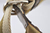 Authentic GUCCI Sherry Line Shoulder Bag Nylon Leather 0014186 Gold 0849I