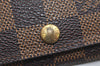 Authentic Louis Vuitton Damier Multicles 4 Key Case Holder N62631 LV 0849K