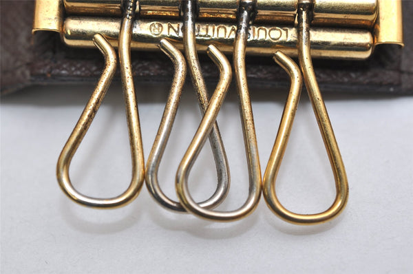 Authentic Louis Vuitton Damier Multicles 4 Key Case Holder N62631 LV 0849K