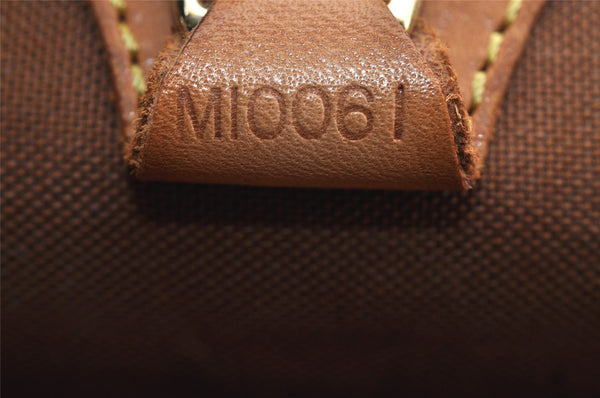 Authentic Louis Vuitton Monogram Ellipse Sac A Dos Backpack M51125 LV 0851J