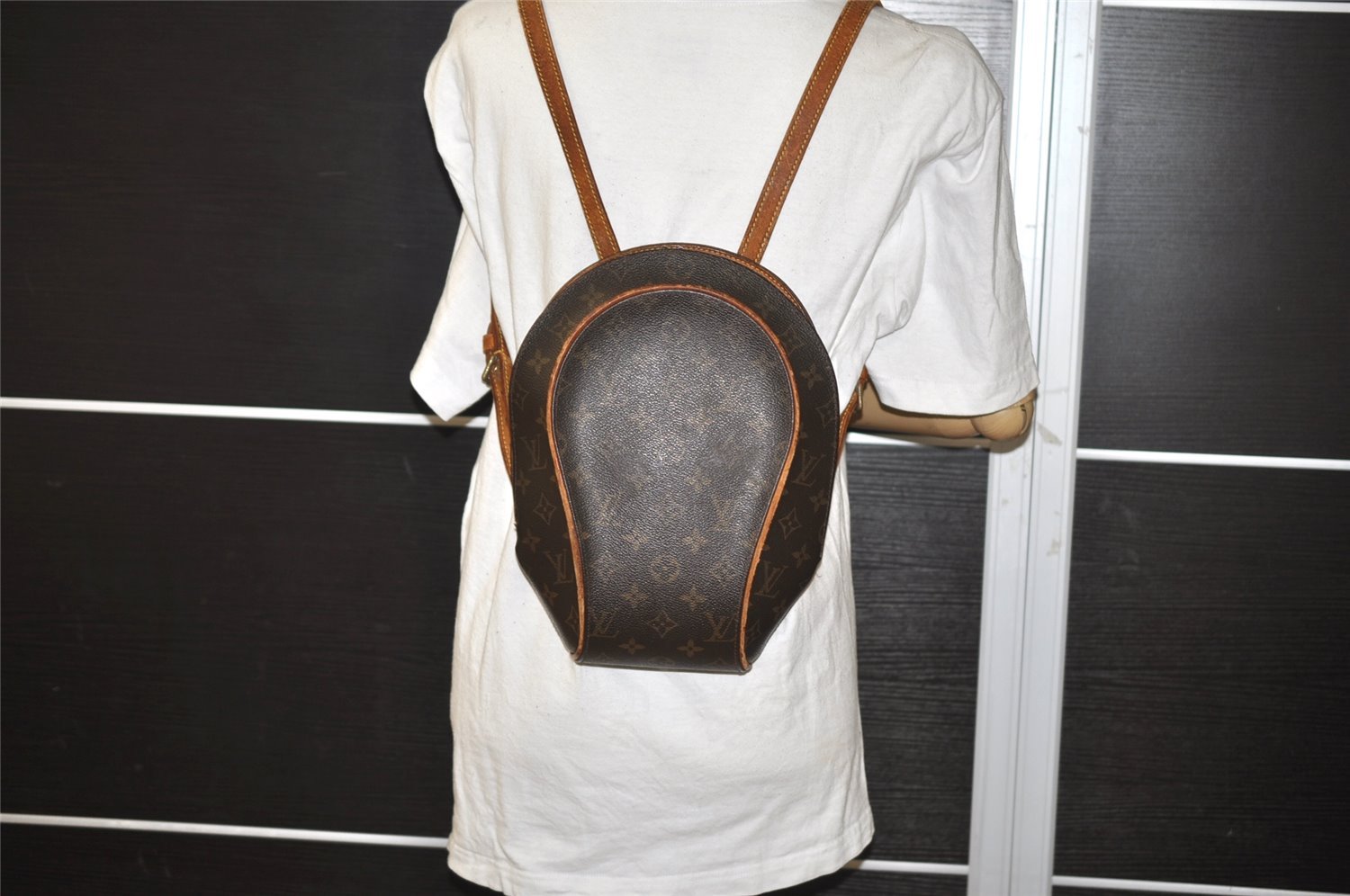 Authentic Louis Vuitton Monogram Ellipse Sac A Dos Backpack M51125 LV 0851J