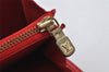 Auth Louis Vuitton Epi Pochette Porte Monnaie Credit Wallet Red M63577 LV 0851K