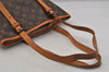 Authentic Louis Vuitton Monogram Bucket GM Shoulder Tote Bag M42236 LV 0852J