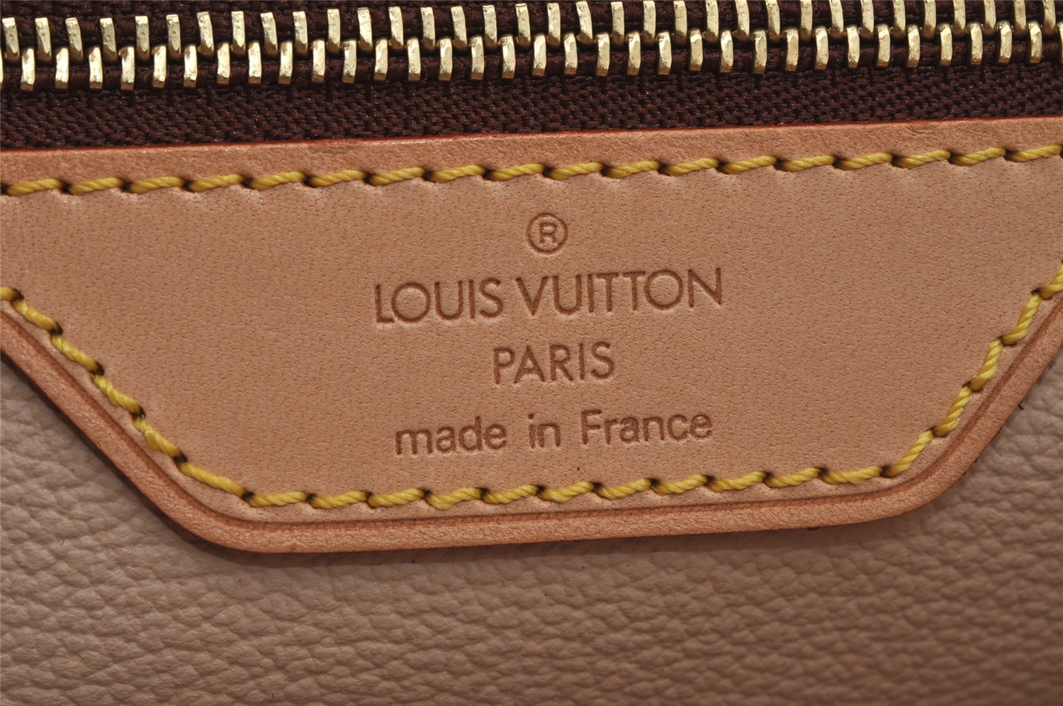 Authentic Louis Vuitton Monogram Bucket GM Shoulder Tote Bag M42236 LV 0852J