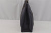 Authentic HERMES Fourre Tout PM Hand Tote Bag Canvas Navy 0853J