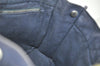 Authentic HERMES Fourre Tout PM Hand Tote Bag Canvas Navy 0853J