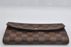 Authentic Louis Vuitton Damier Pochette Porte Monnaie Credit N61725 Wallet 0855K