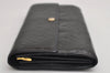 Authentic Louis Vuitton Vernis Portefeuille Sarah Wallet Black M90080 LV 0857K