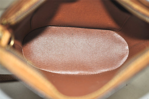 Authentic Louis Vuitton Monogram Drouot Shoulder Cross Body Bag M51290 LV 0858I